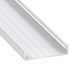 Profil aluminowy LED nawierzchniowy SOLIS biały lakierowany - 2 metry