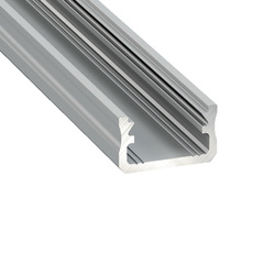 Profil aluminowy LED nawierzchniowy typ-A srebrny anodowany - 1 metr